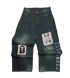 BLUE YESHUA BAGGY DENIMS