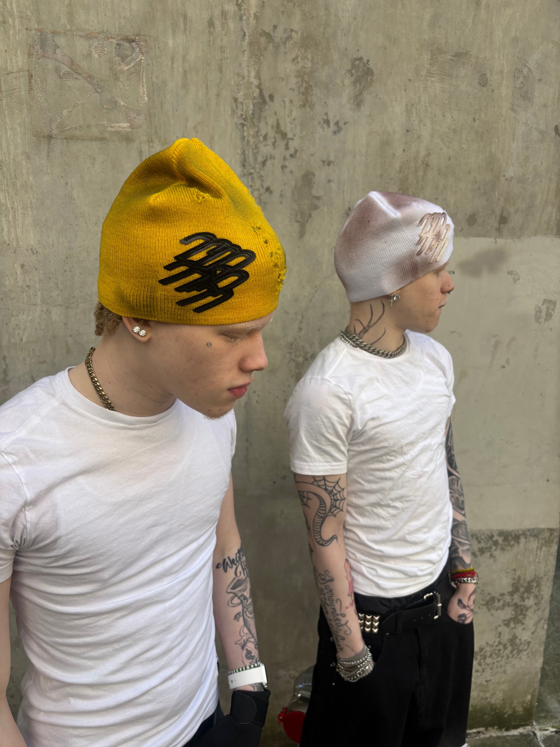 YELLOW VEIL BEANIE