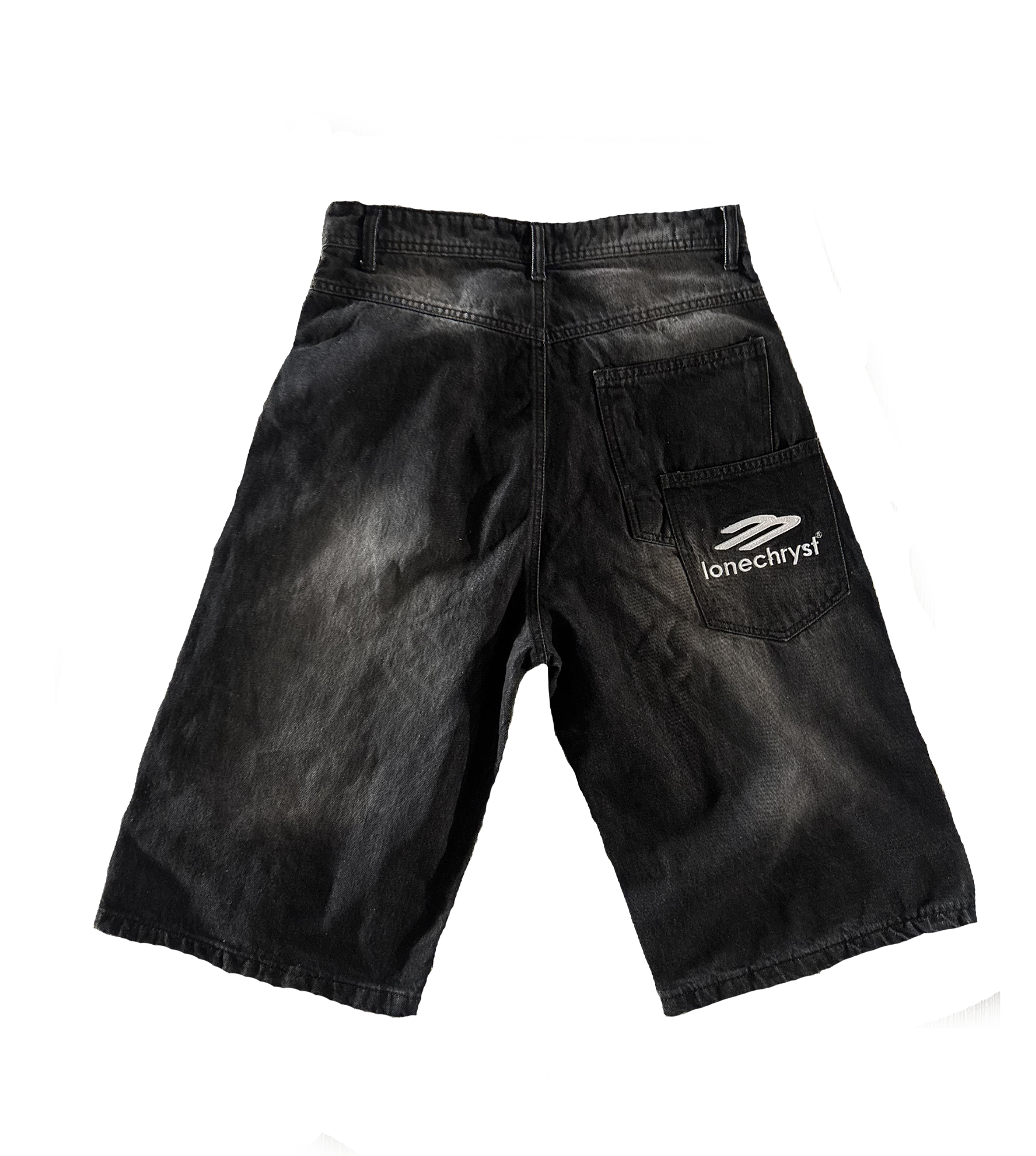 ONXY RHINESTONE JORTS