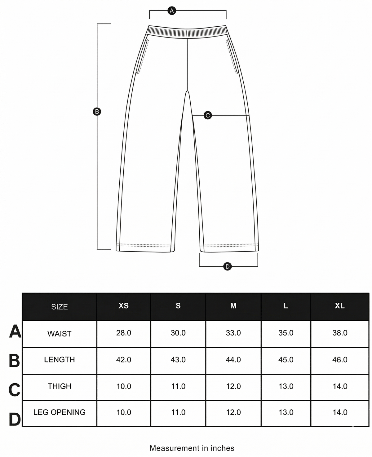 Size guide
