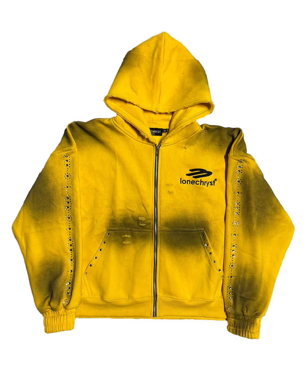 YELLOW TRANCE ZIP-UP