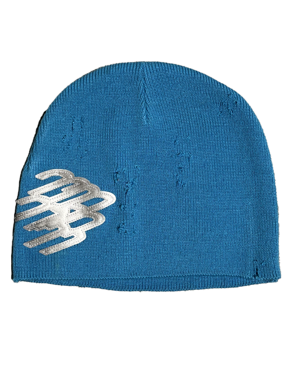 BABY BLUE VEIL BEANIE