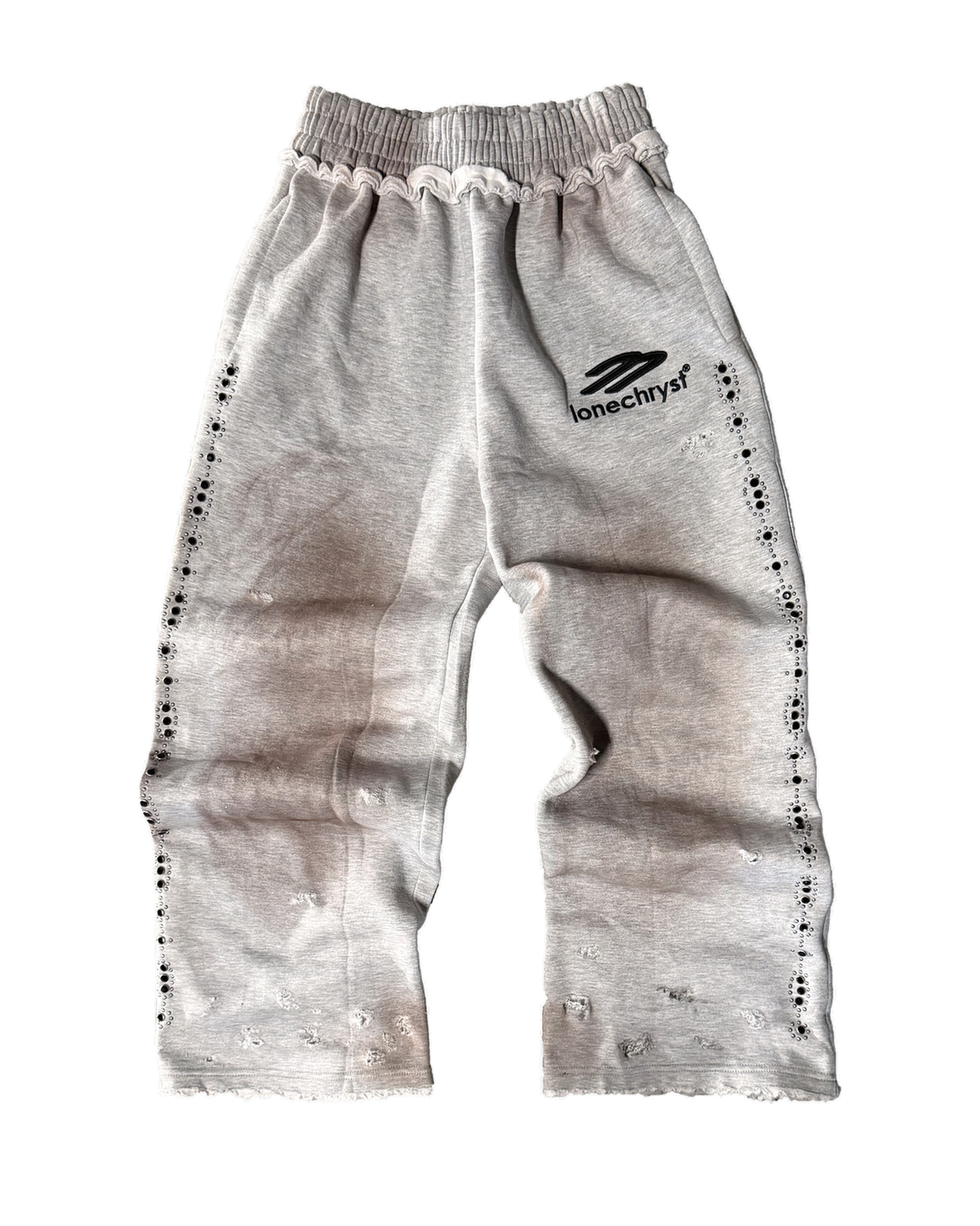 GRAY TRANCE SWEATS