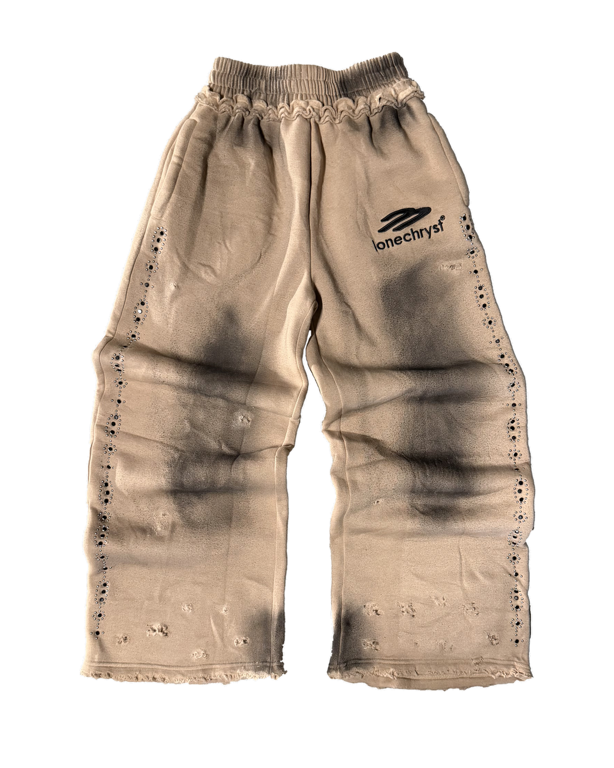 BEIGE TRANCE SWEATS