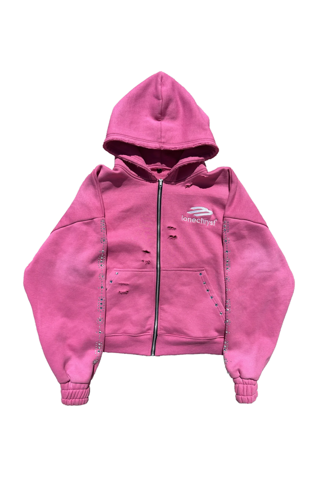 PINK TRANCE ZIP UP