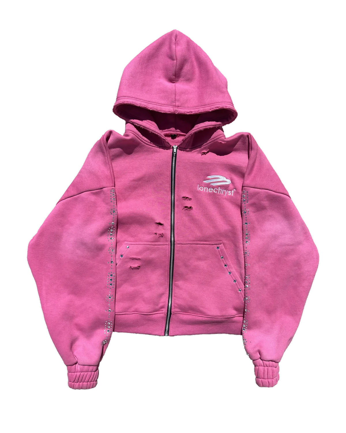 PINK TRANCE ZIP UP