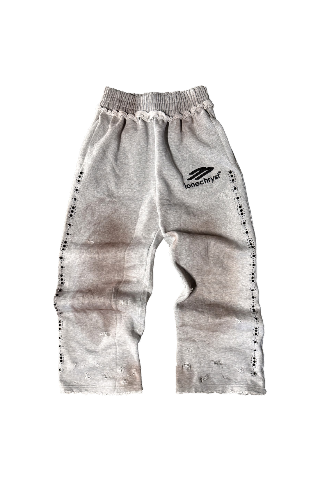 GRAY TRANCE SWEATS