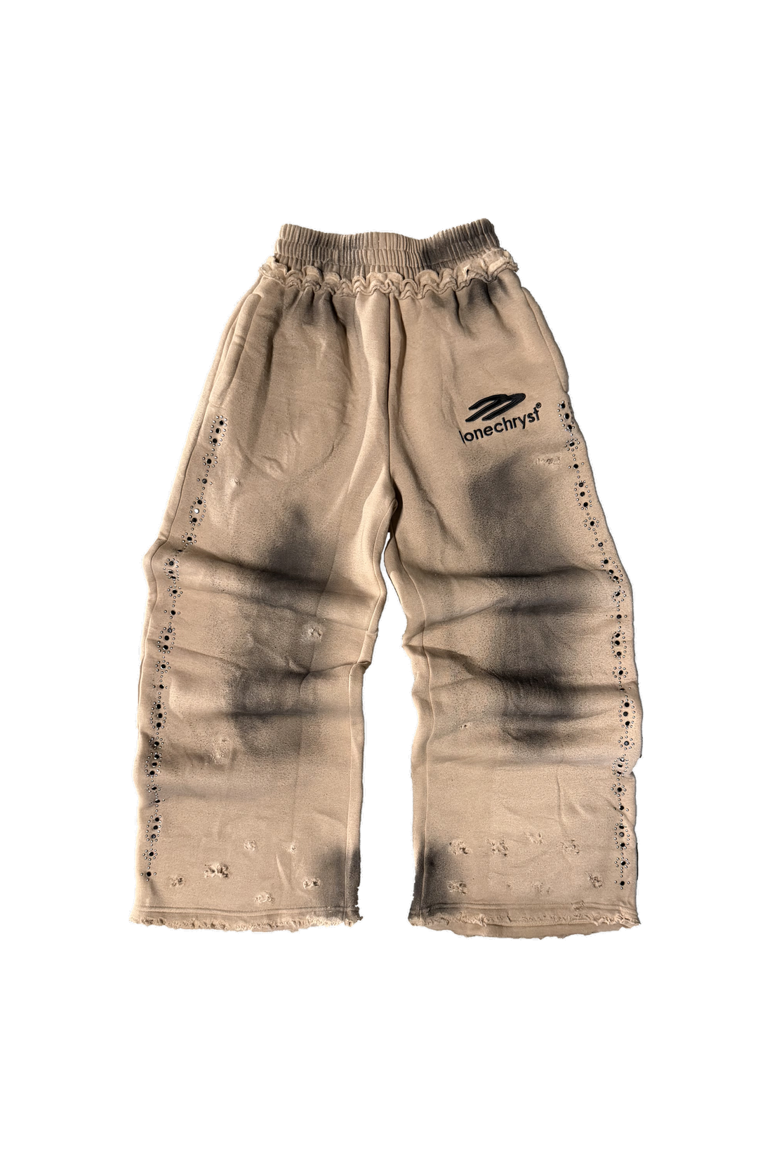 BEIGE TRANCE SWEATS